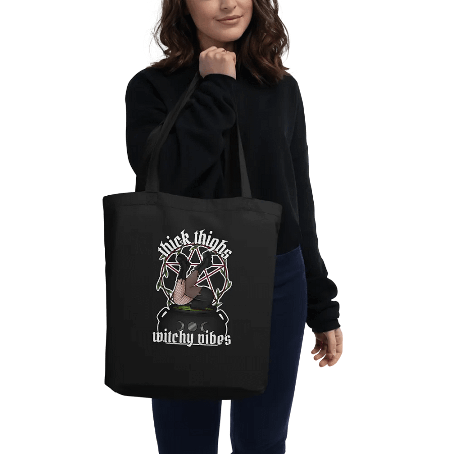 Thick Thighs Witchy Vibes Tote Bag product image (3)