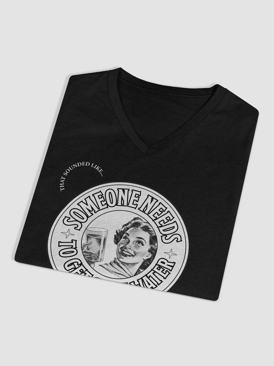 Hydrate, Contemplate, Concentrate Women's V-Neck Tee product image (3)