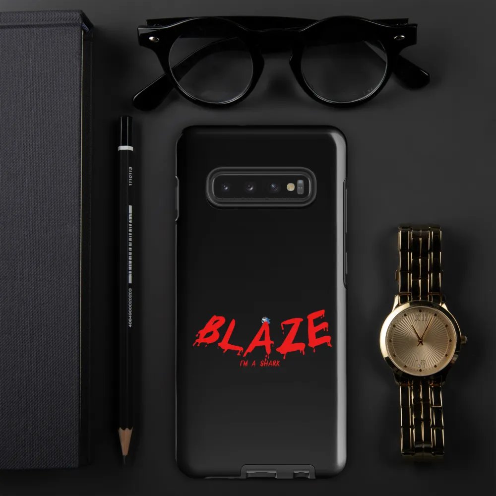 Blaze I am a shark Samsung case product image (51)