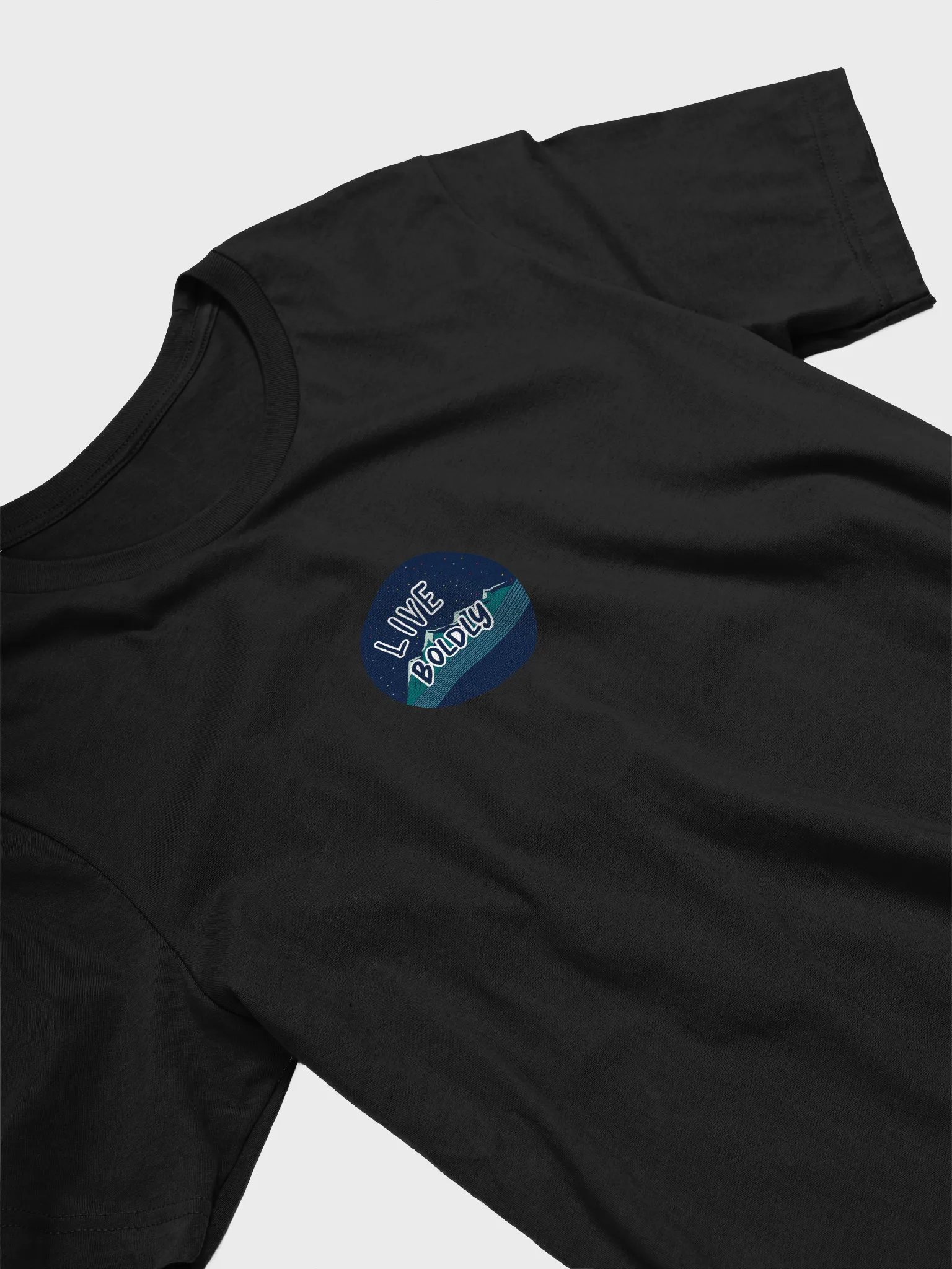 Starry Mountain Live Boldly T-Shirt product image (24)