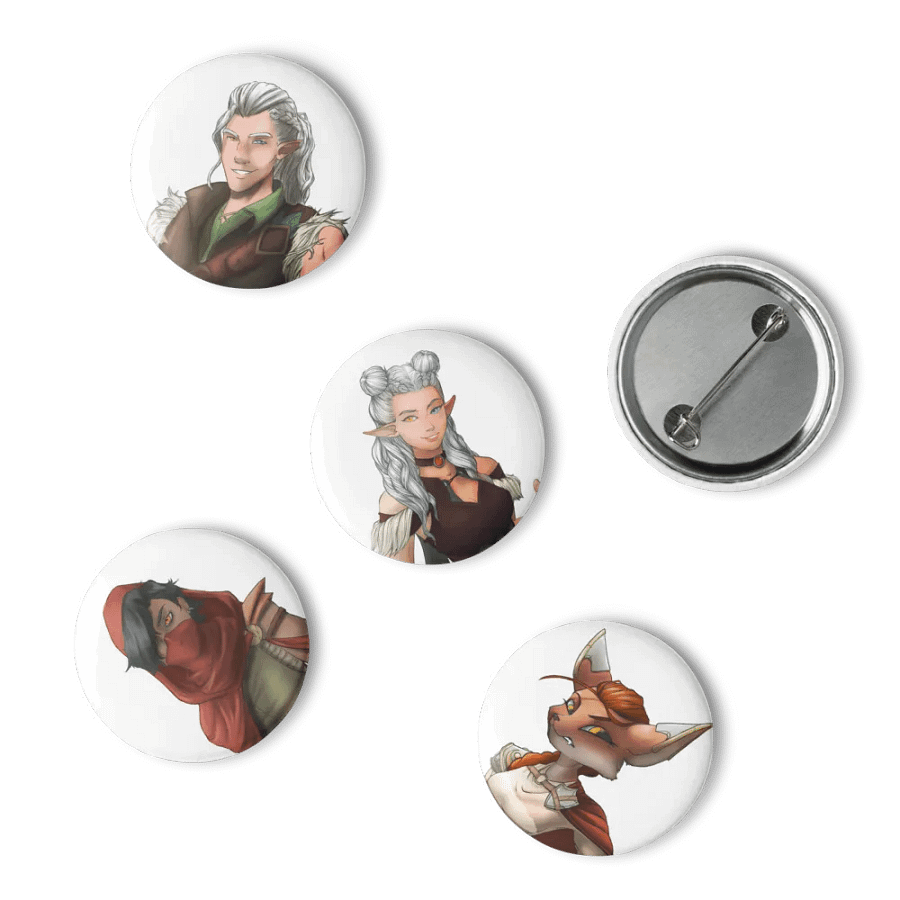 Character Pins Group 1 product image (5)