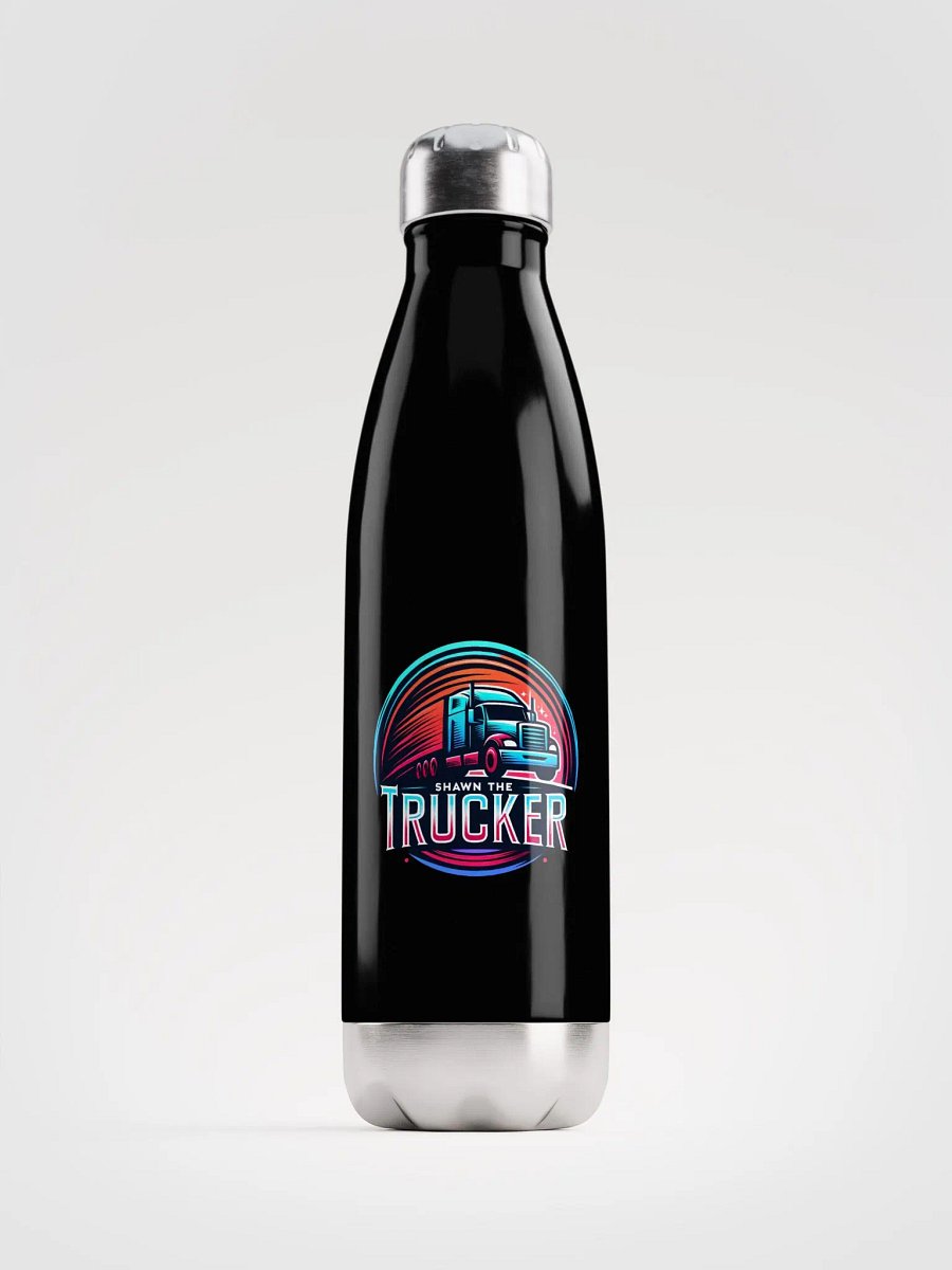 trucker stainless steal water bottle product image (1)