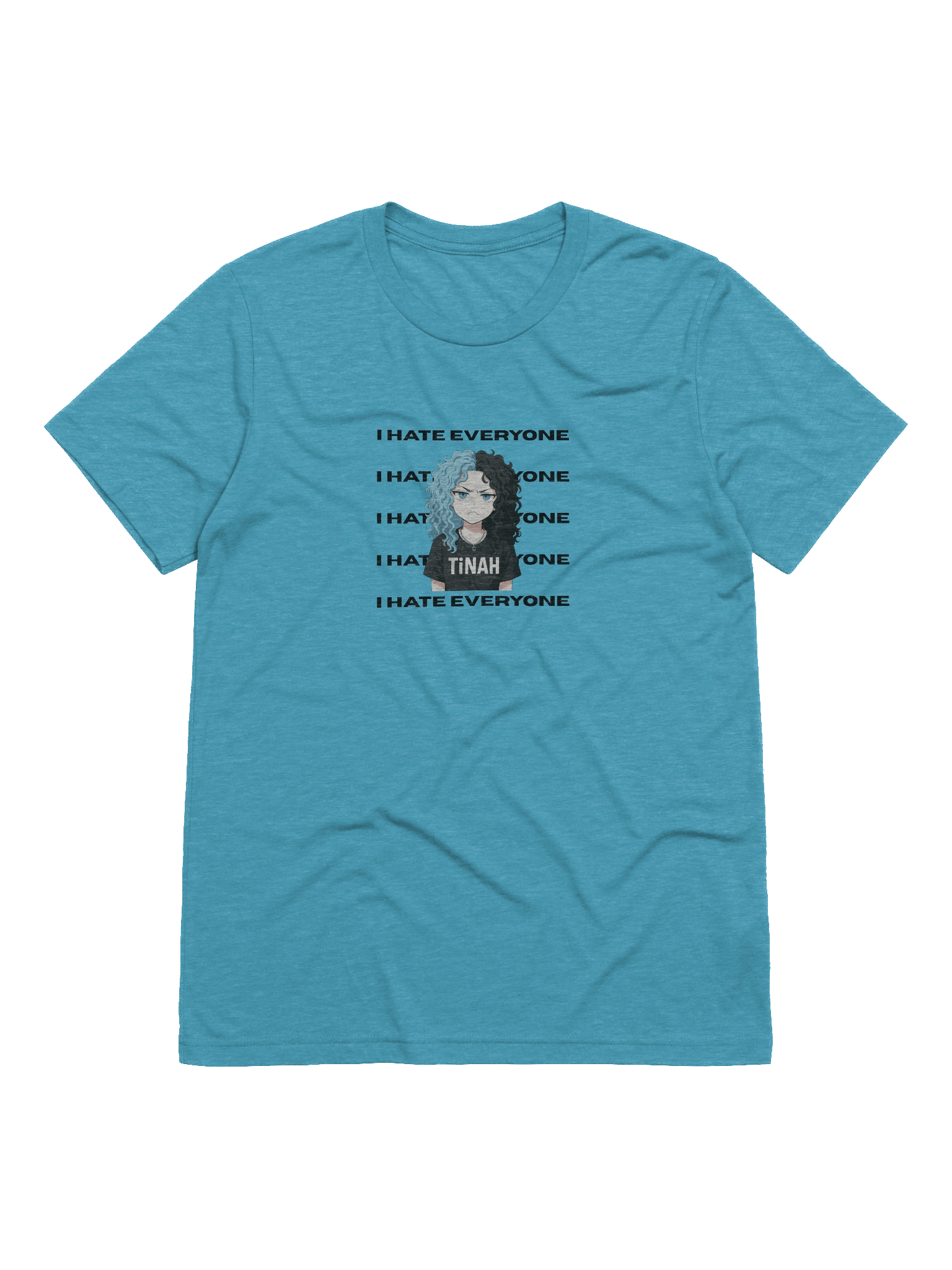 I Hate Everyone - Unisex T-shirt - Black Logo product image (4)