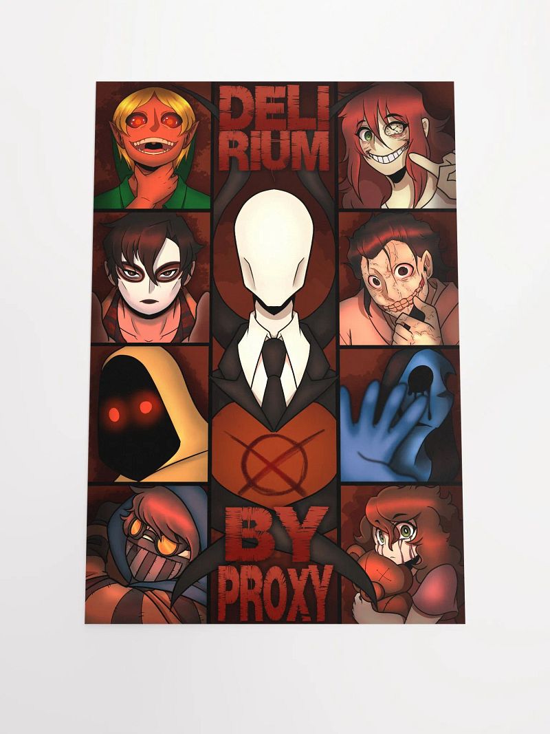 Delirium By Proxy Print