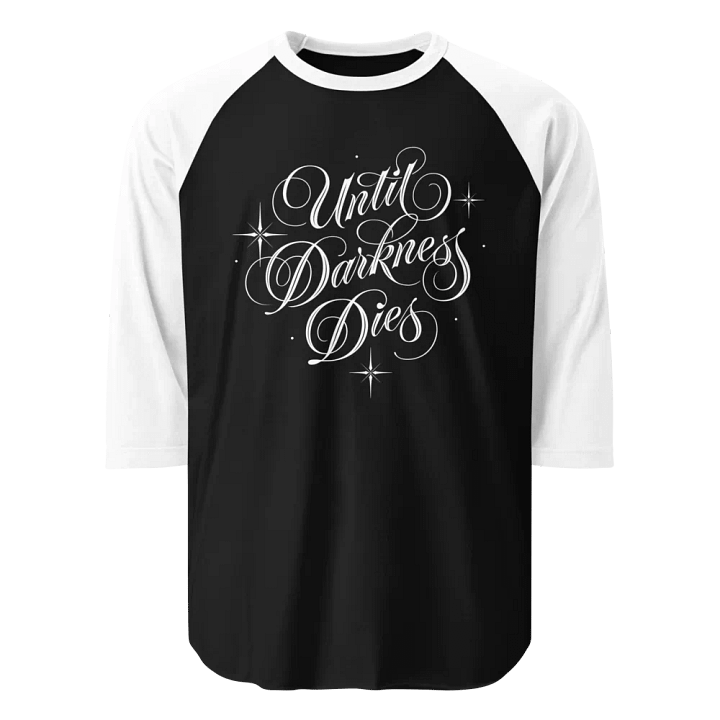 Until Darkness Dies (simple design) Fine Jersey Raglan Tee product image (1)