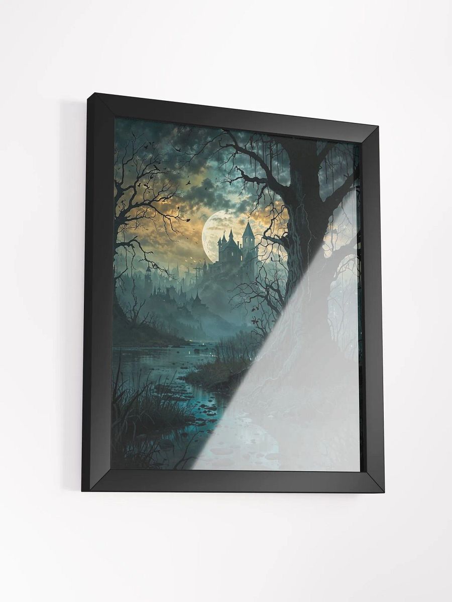 Moonlit Castle Framed Matte Print product image (18)