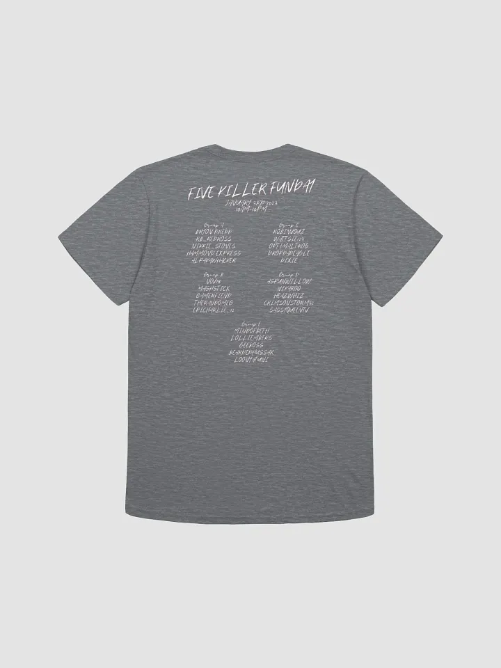 Five Killer Funday - Limited edition shirt product image (2)