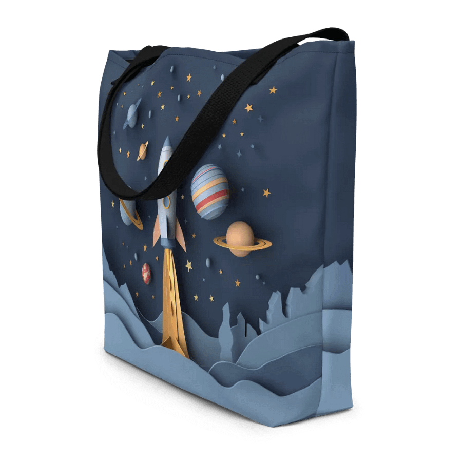Space Themed Tote Bag product image (4)