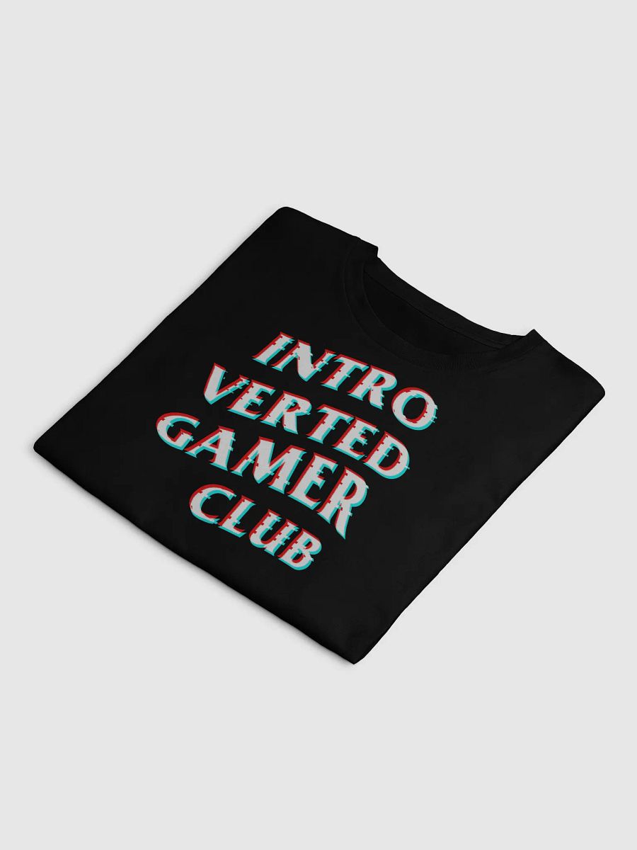 Introverted Gamer Club "Anaglyph'd" Croptop product image (4)