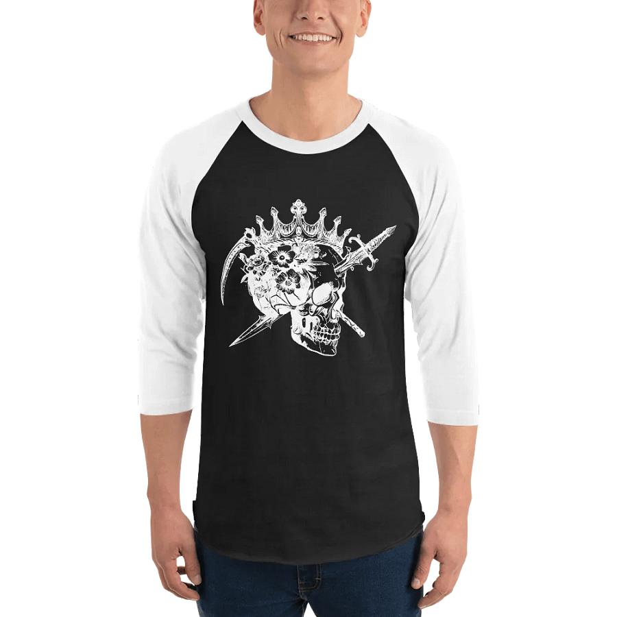 Four Horsemen Logo Fine Jersey Raglan Tee product image (4)