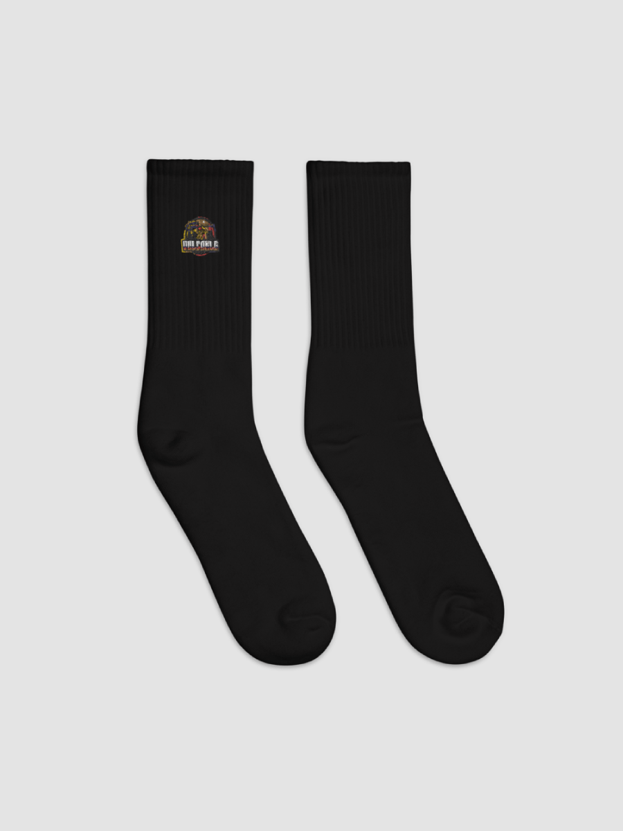 Vulcanlg Logo Embroidered Crew Socks product image (4)