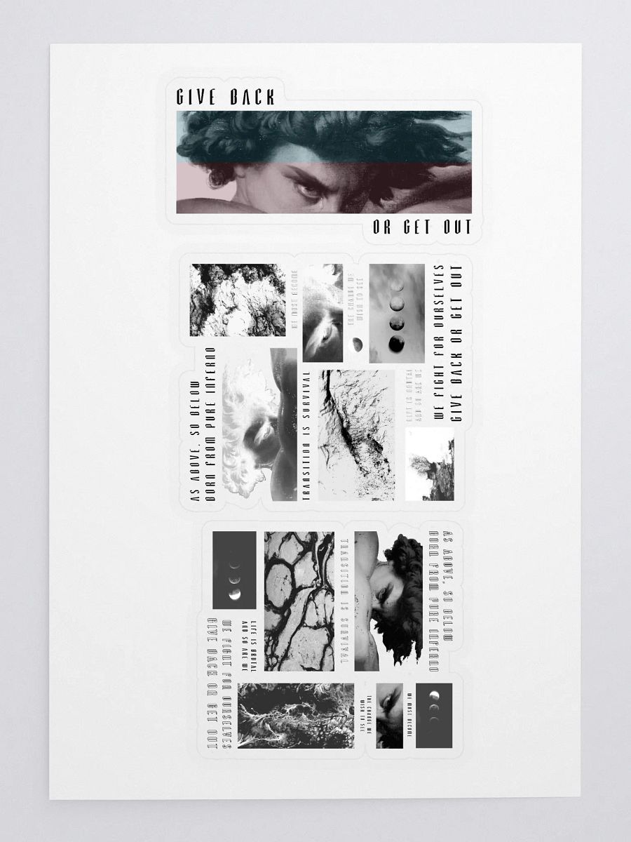 Inferno sticker sheet 2 product image (3)