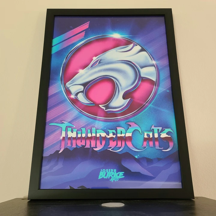 Neon Thundercats HO! Framed Art product image (2)