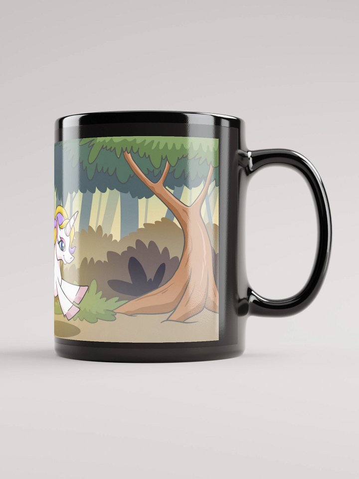 Unicorn Mug, Glossy Black product image (1)