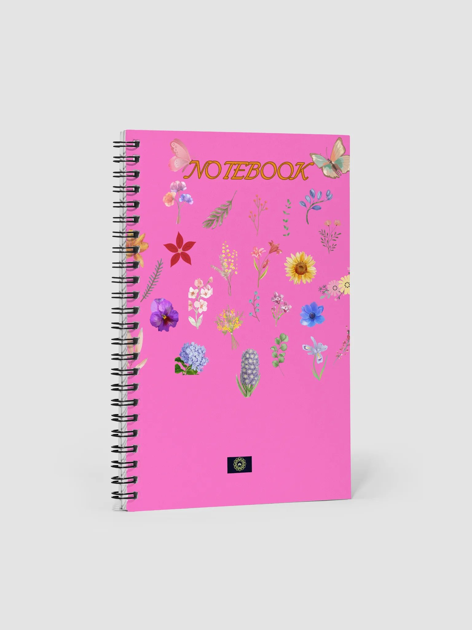 Floral Fantasy Spiral Notebook product image (1)
