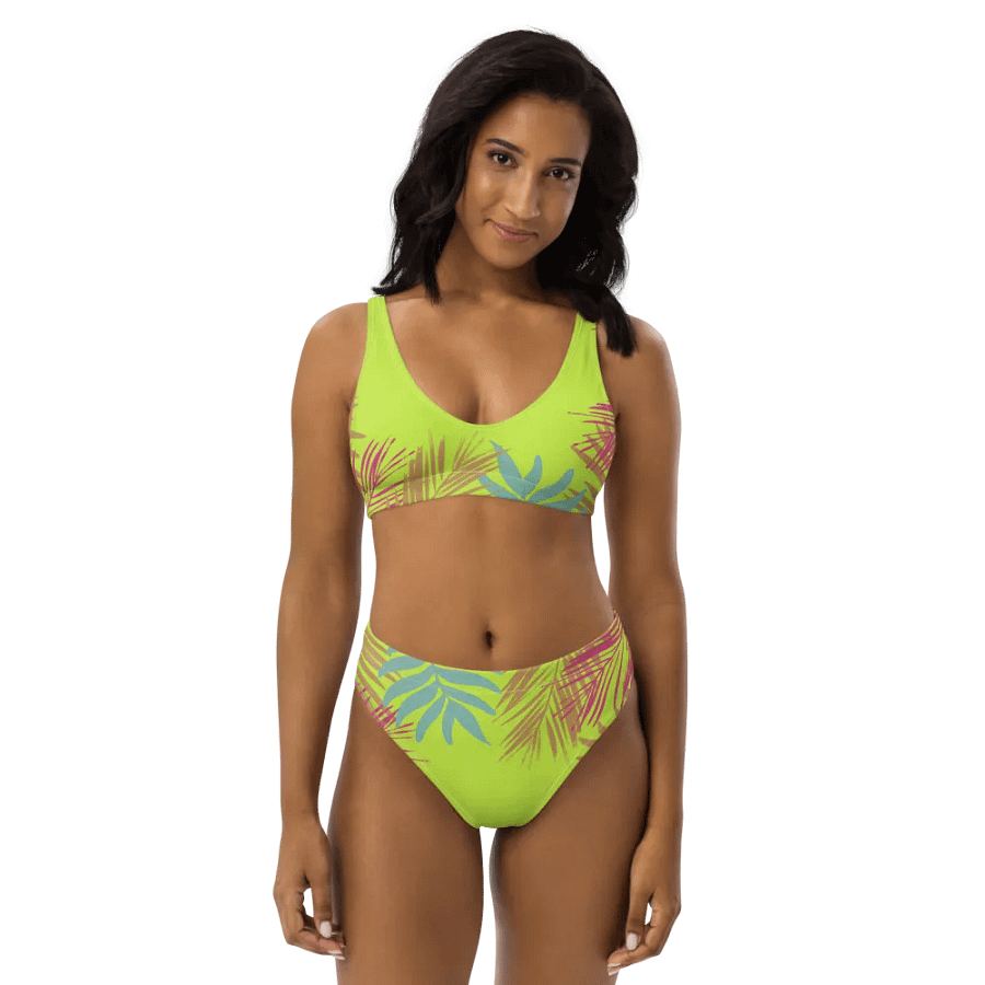 Tropical Sun High Waisted Bikini Set product image (1)