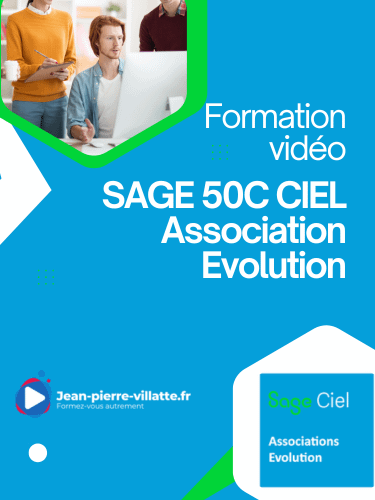 Formation vidéo SAGE 50C CIEL Association Evolution product image (1)