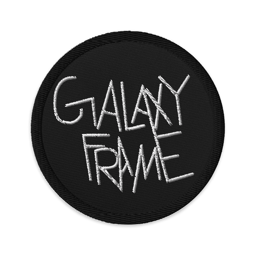 GalaxyFrame Logo Embroidered Patch product image (1)