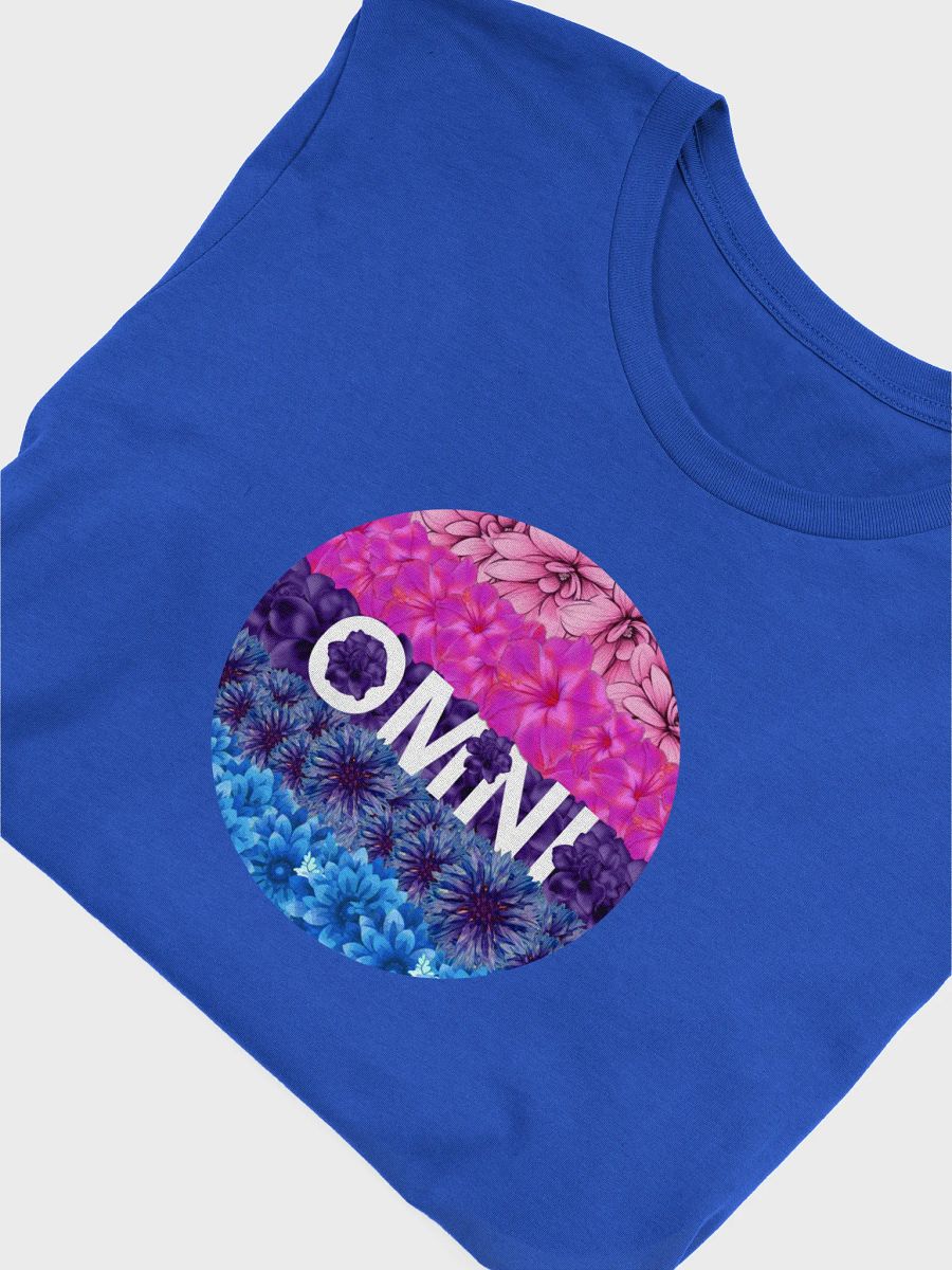 floral omnisexual t-shirt product image (5)