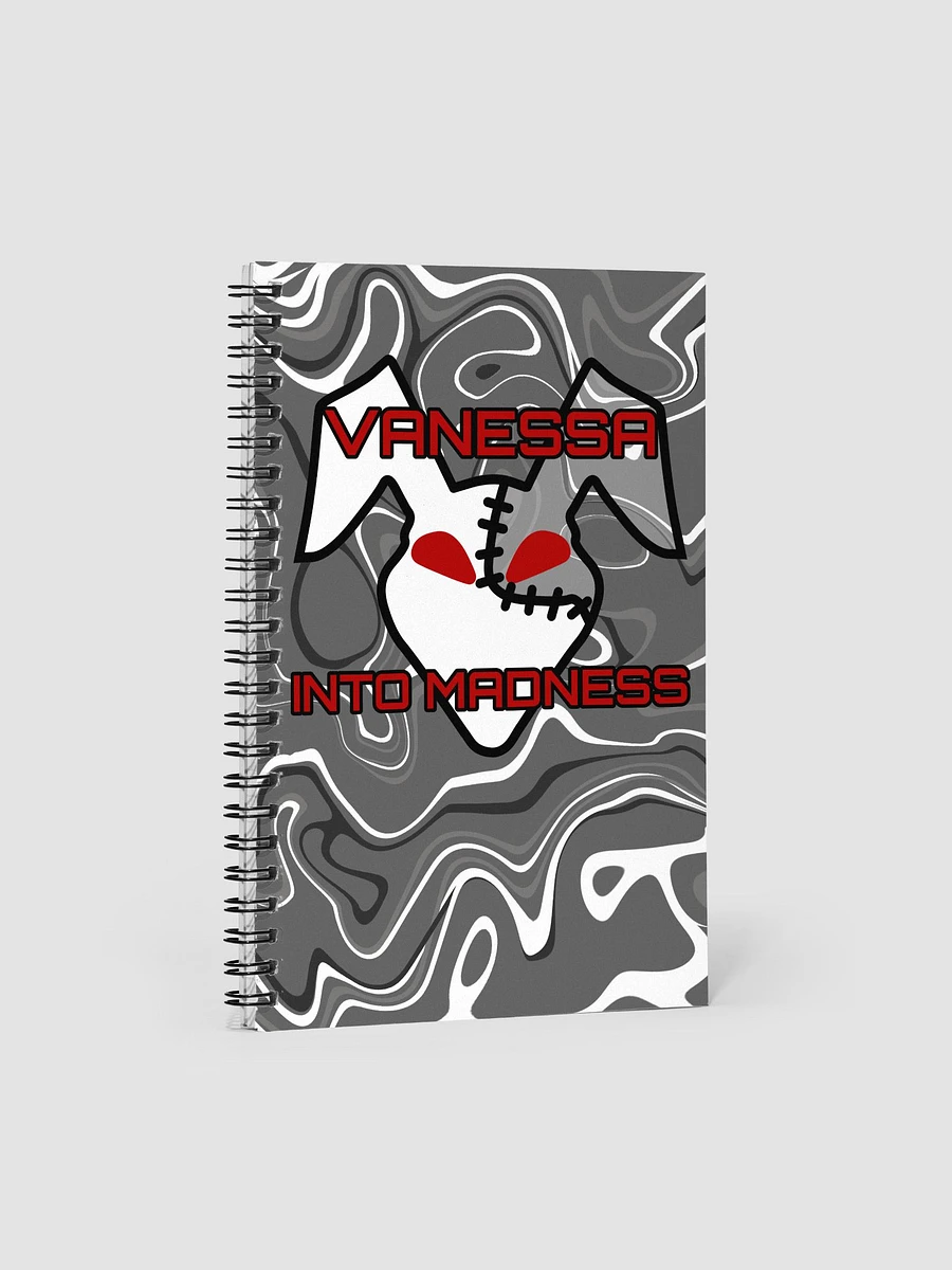 Vanessa Into Madness Gray Notebook product image (1)