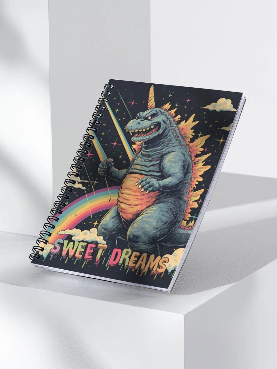 Godzillacorn Sweet Dreams Spiral Notebook product image (3)