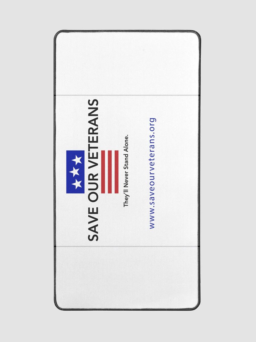 Save Our Veterans Comfort Desk Mat product image (2)