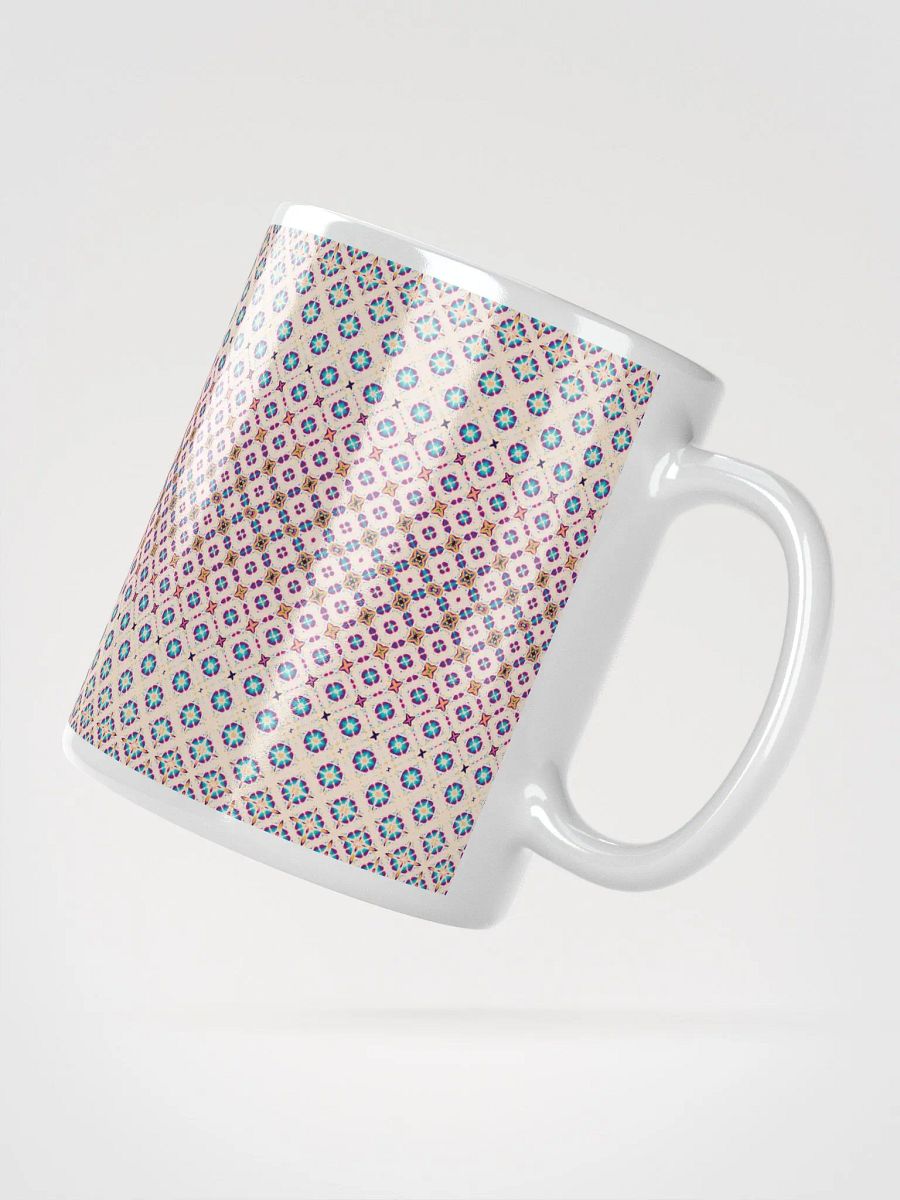 Seamless Metamorphosis Hearts & Stars Patterned Ceramic Mug product image (3)