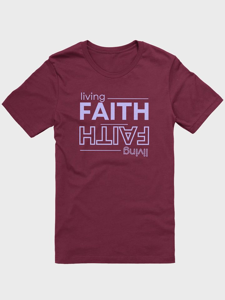 Living Faith Mirrored T-Shirt product image (36)