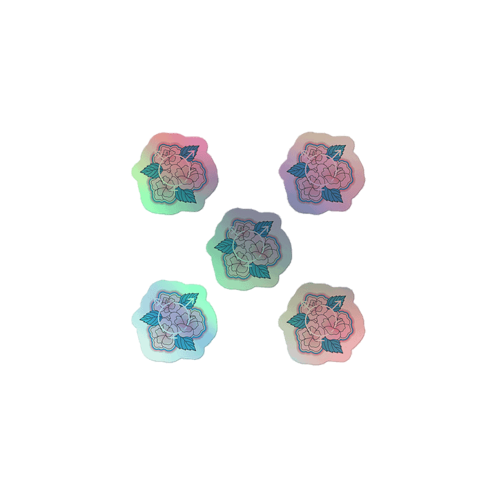 LGBTQIAP2S+ 2025, Trans Flower with Symbol, Pin Buttons product image (1)