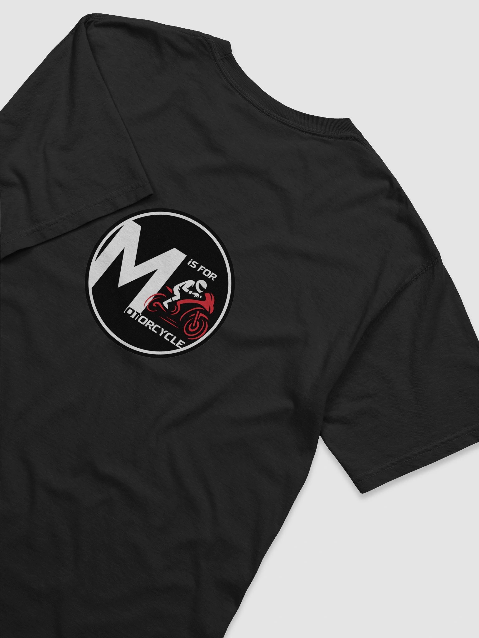 M is for Motorcycle: Front and Back Logo T-Shirt product image (6)