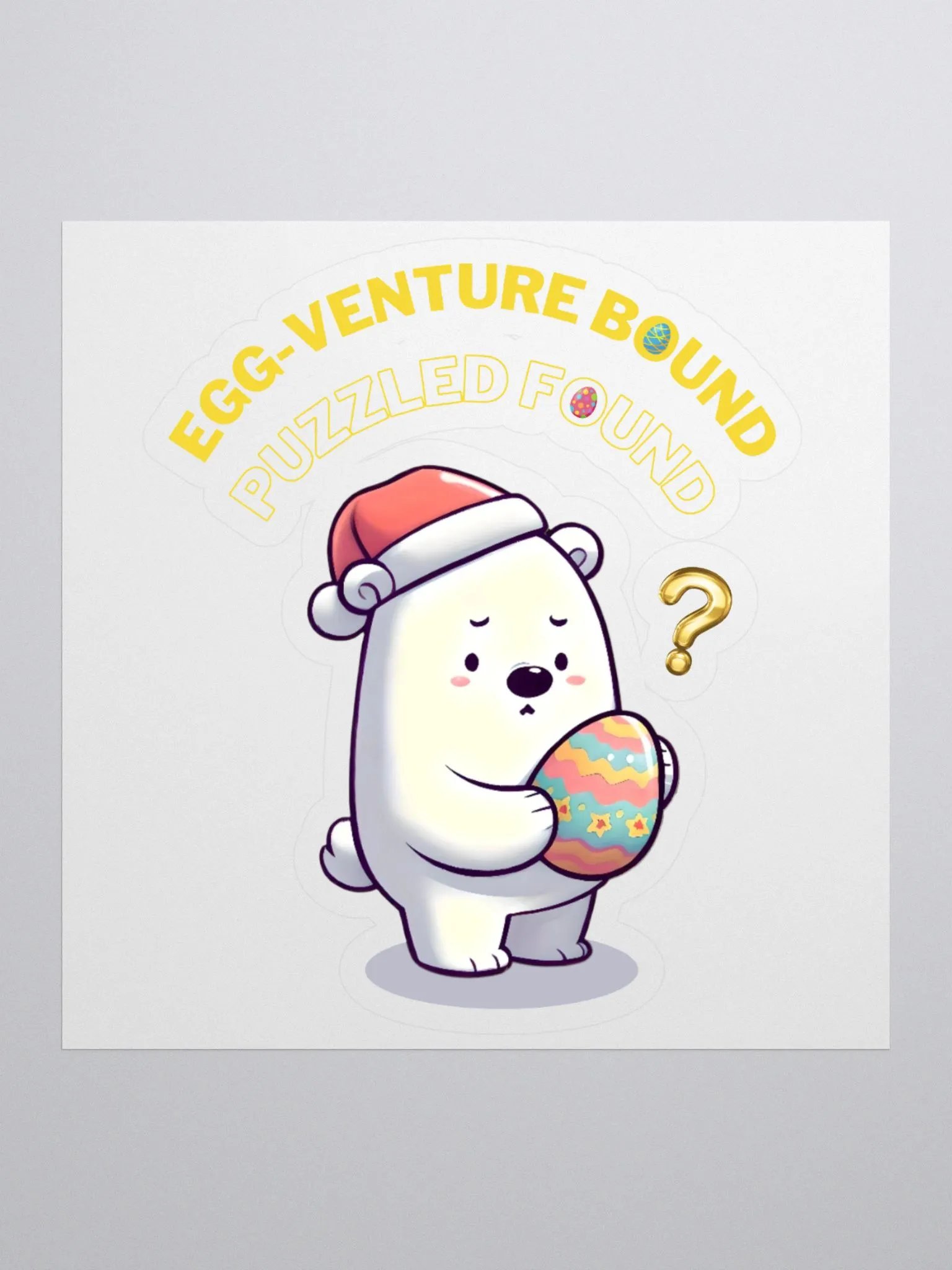 Egg-venture bound puzzled found easter theme product image (1)