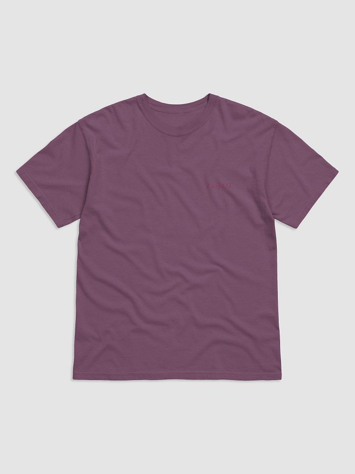 Luzy123 Signature Pink Cursive T-Shirt product image (4)