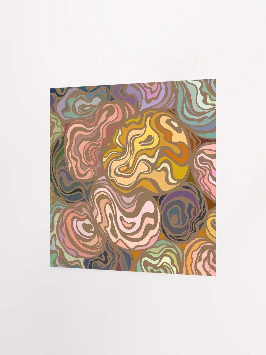 Vibrant Matte Poster Print - Stones No. 1 product image (2)