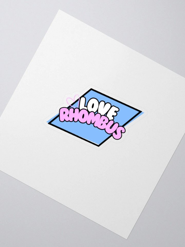 Love Rhombus | Sticker product image (2)