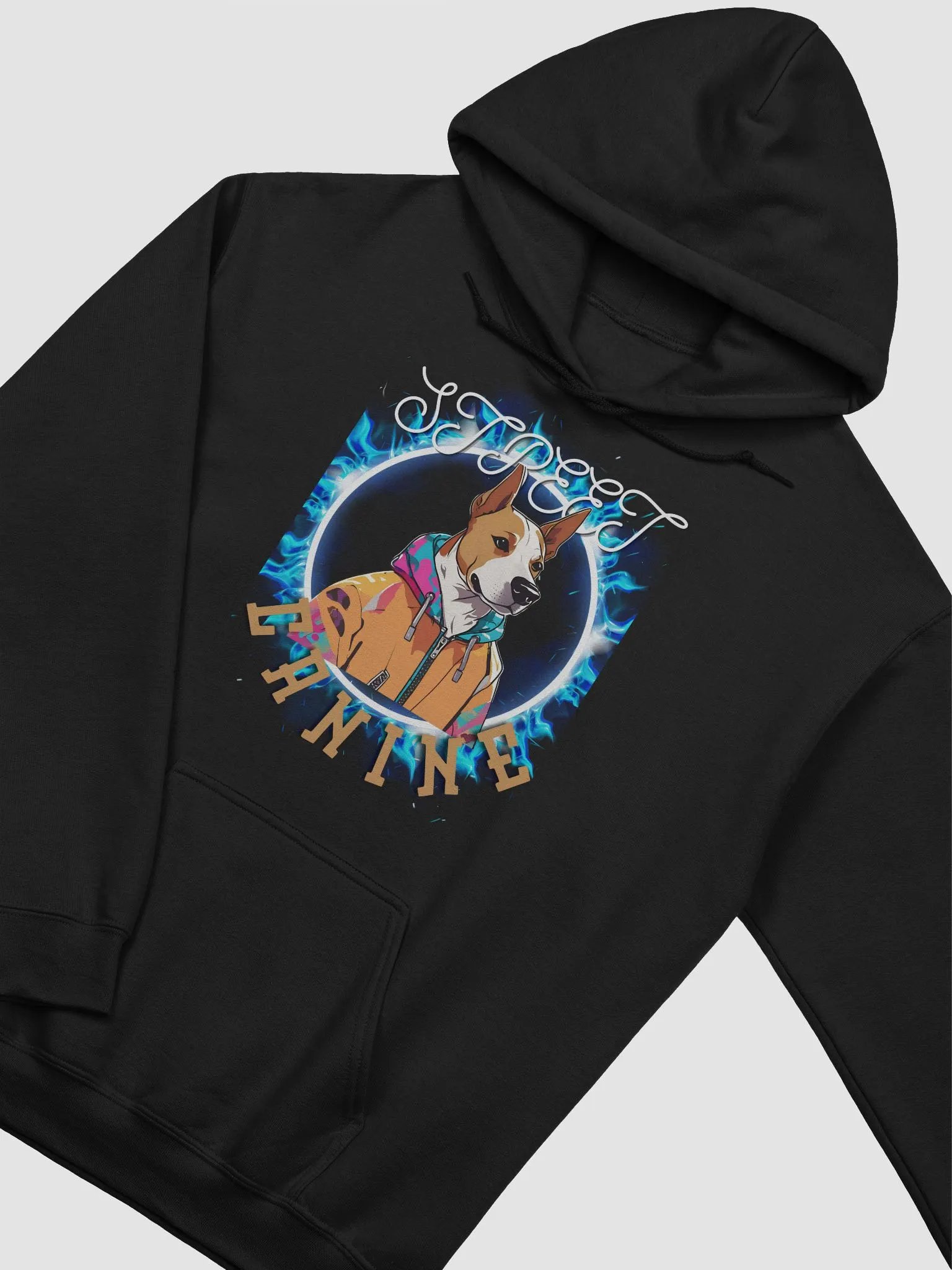 Street Canine Illustrated Hoodie product image (100)