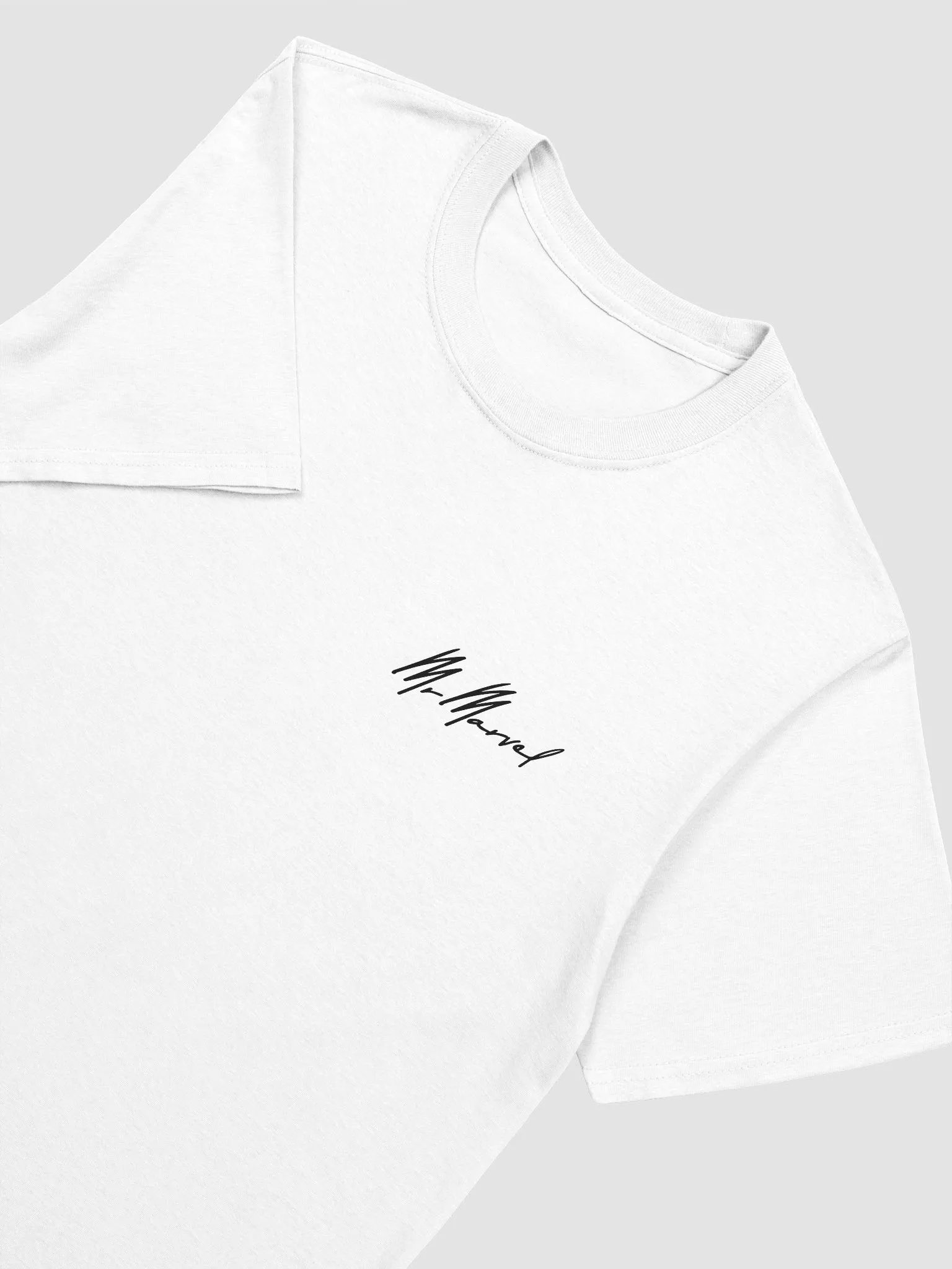 MrMarvel Signature Japanese White Tee product image (3)