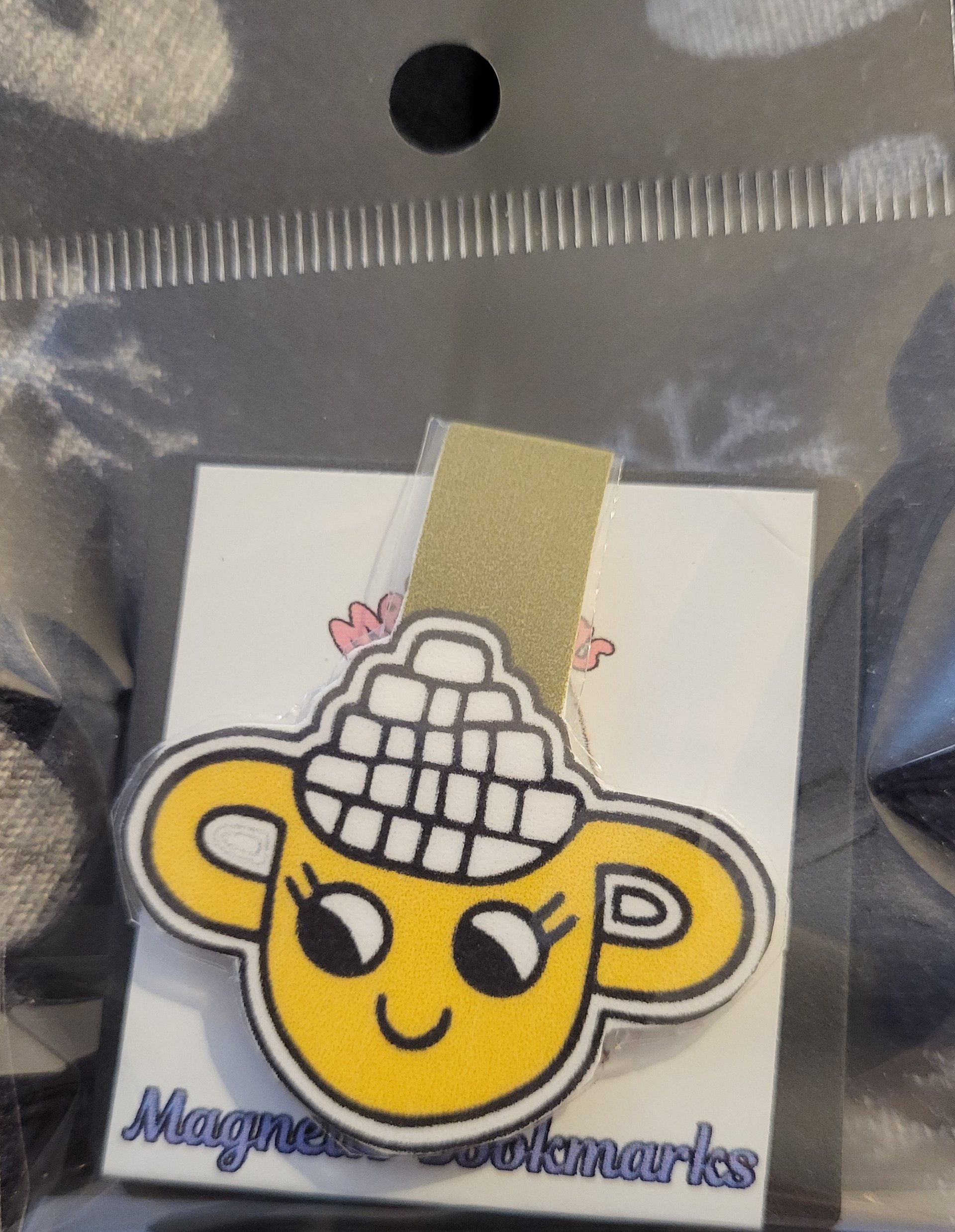 Cute Cartoon Sugarbowl Character Magnetic Laminated Bookmark for Foodies product image (1)