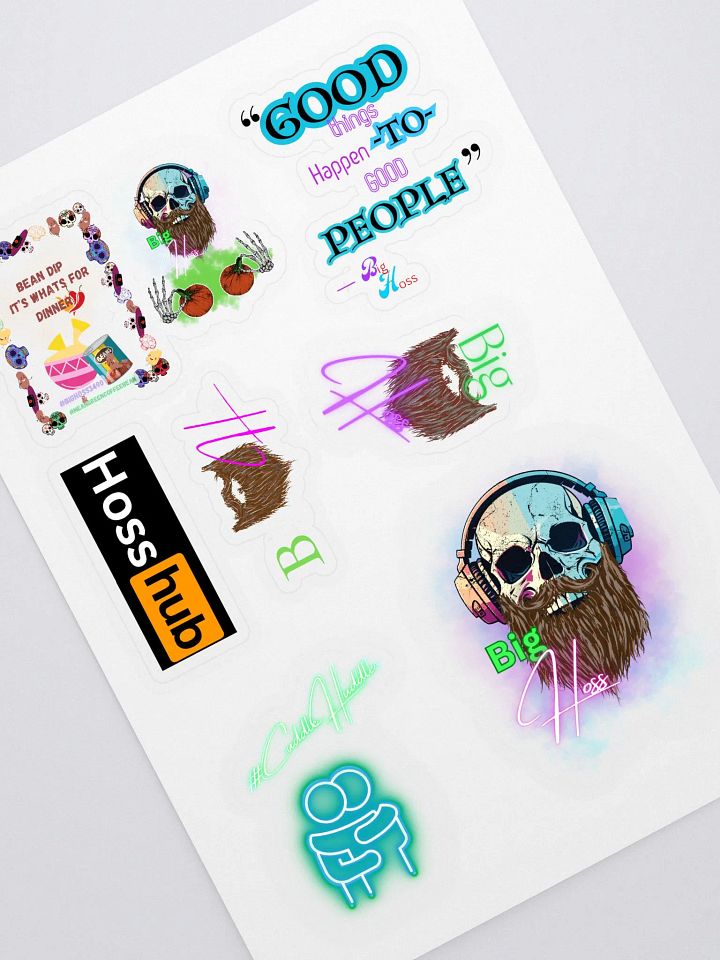 Hoss Sticker Sheet product image (1)
