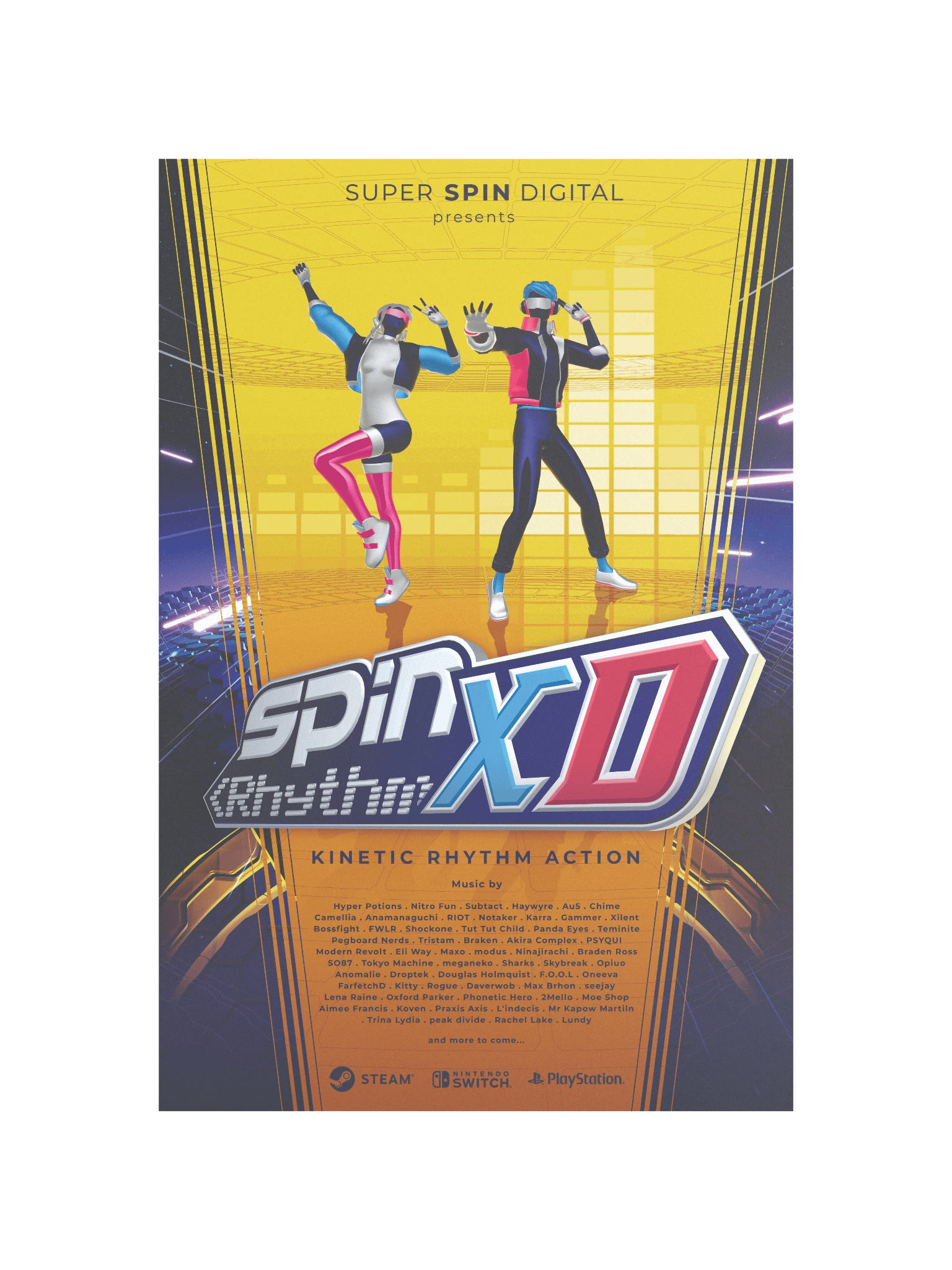 Spin Rhythm XD Movie-Style Matte Poster product image (11)