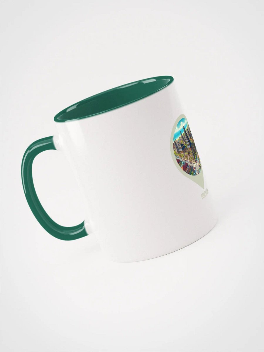 Coastal City Map Ceramic Mug | AI Design: Denpasar, Bali, Indonesia product image (4)
