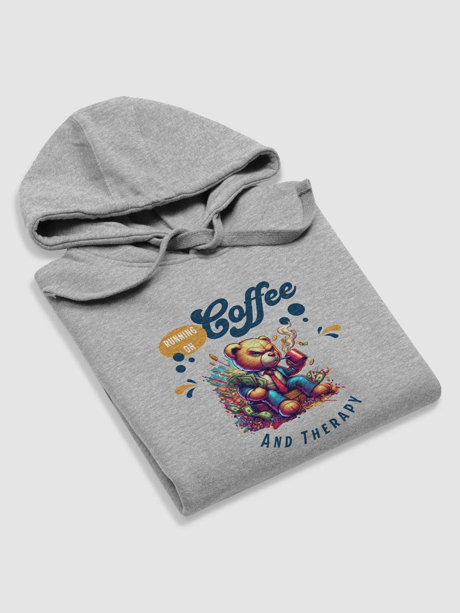 Bear Boss Coffee Therapy Hoodie product image (24)