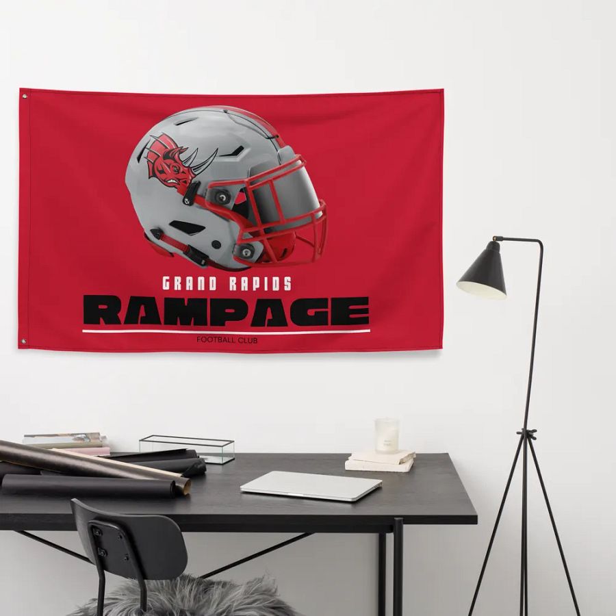 Grand Rapids Rampage Team Flag product image (9)