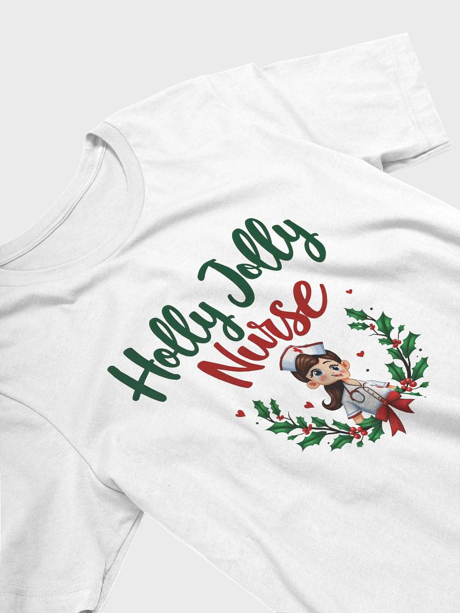 Holly Jolly Nurse Festive T-Shirt product image (30)