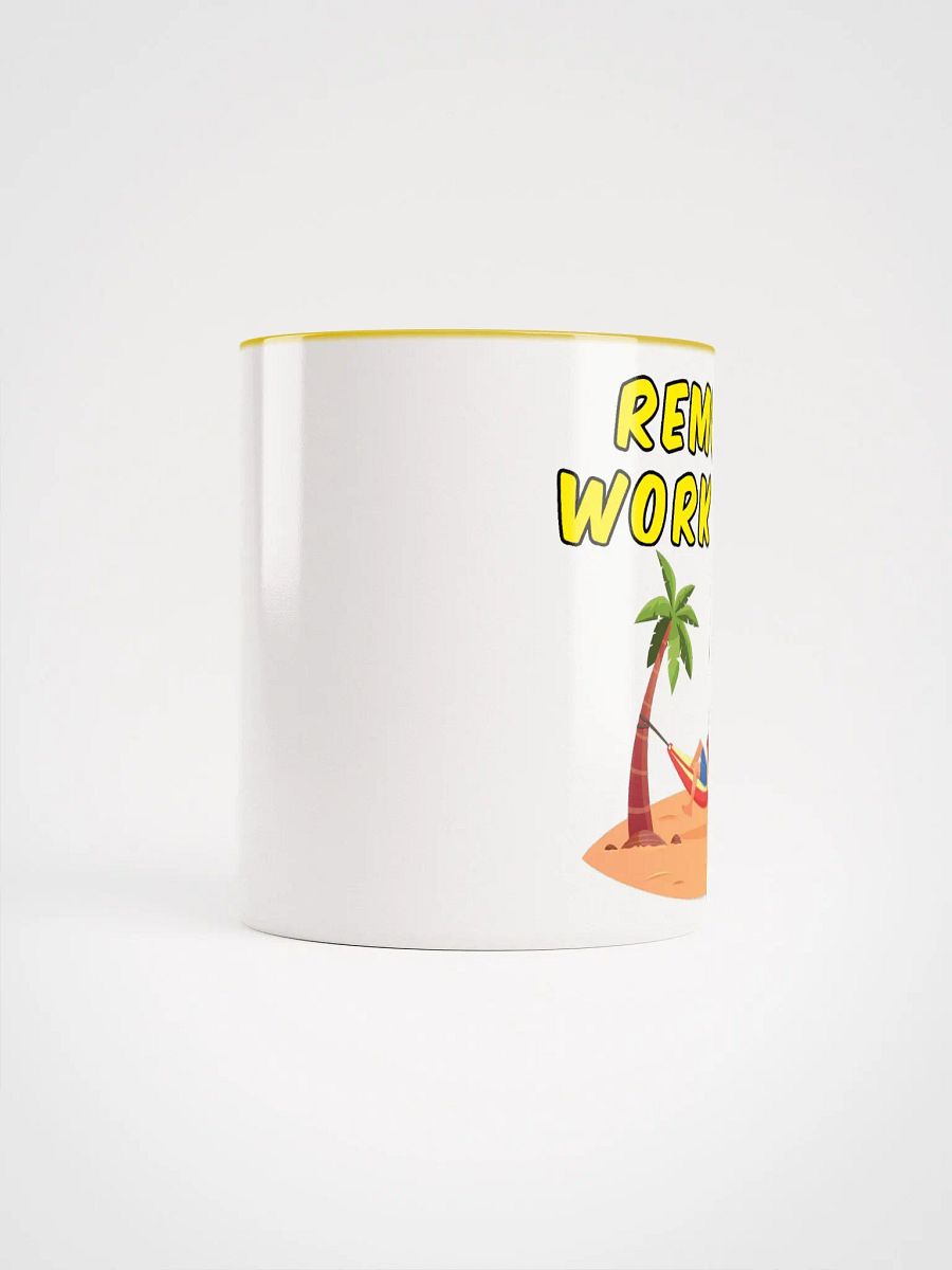 Remote Work Life Ceramic Mug product image (70)