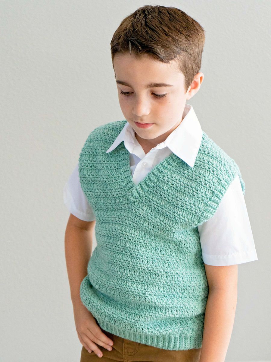 Heatherly Crochet Vest Pattern Tutorial product image (11)