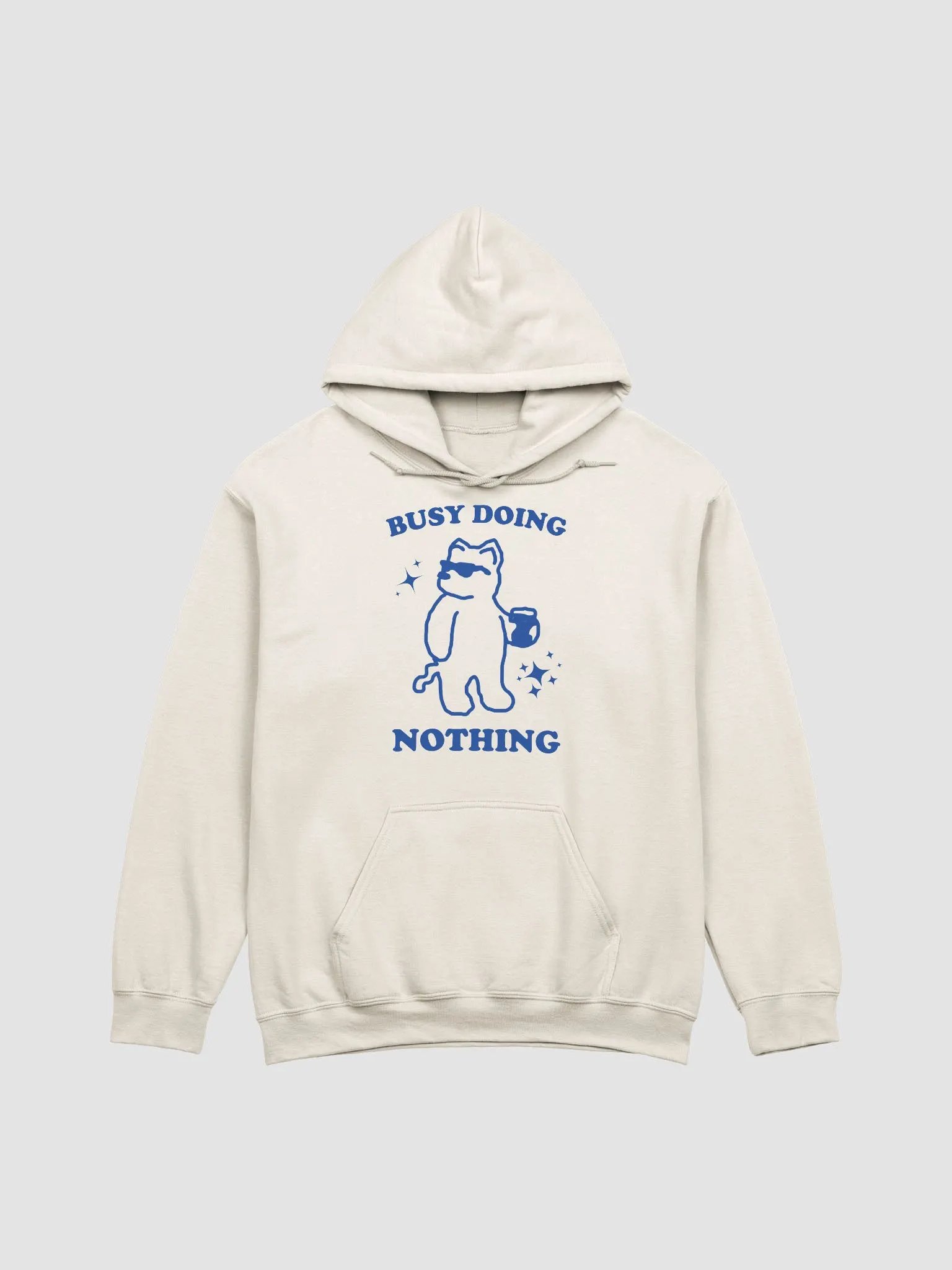 Busy doing nothing Hoodie product image (1)