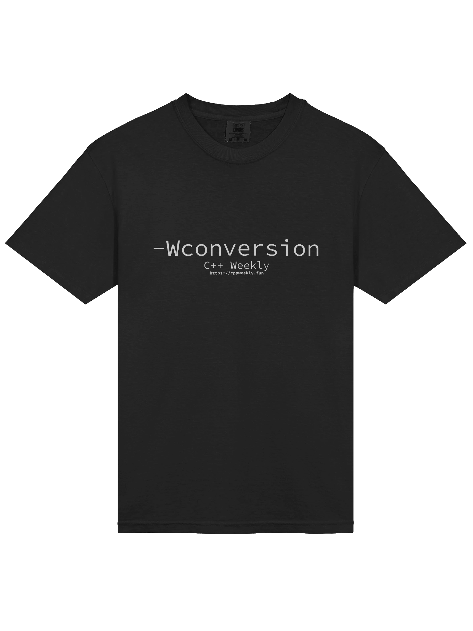 C++ Weekly - -Wconversion - t-shirt product image (3)