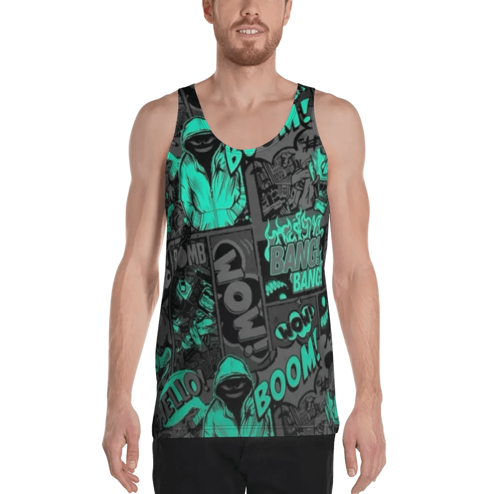 Urban Vibes Comic Tank Top product image (3)