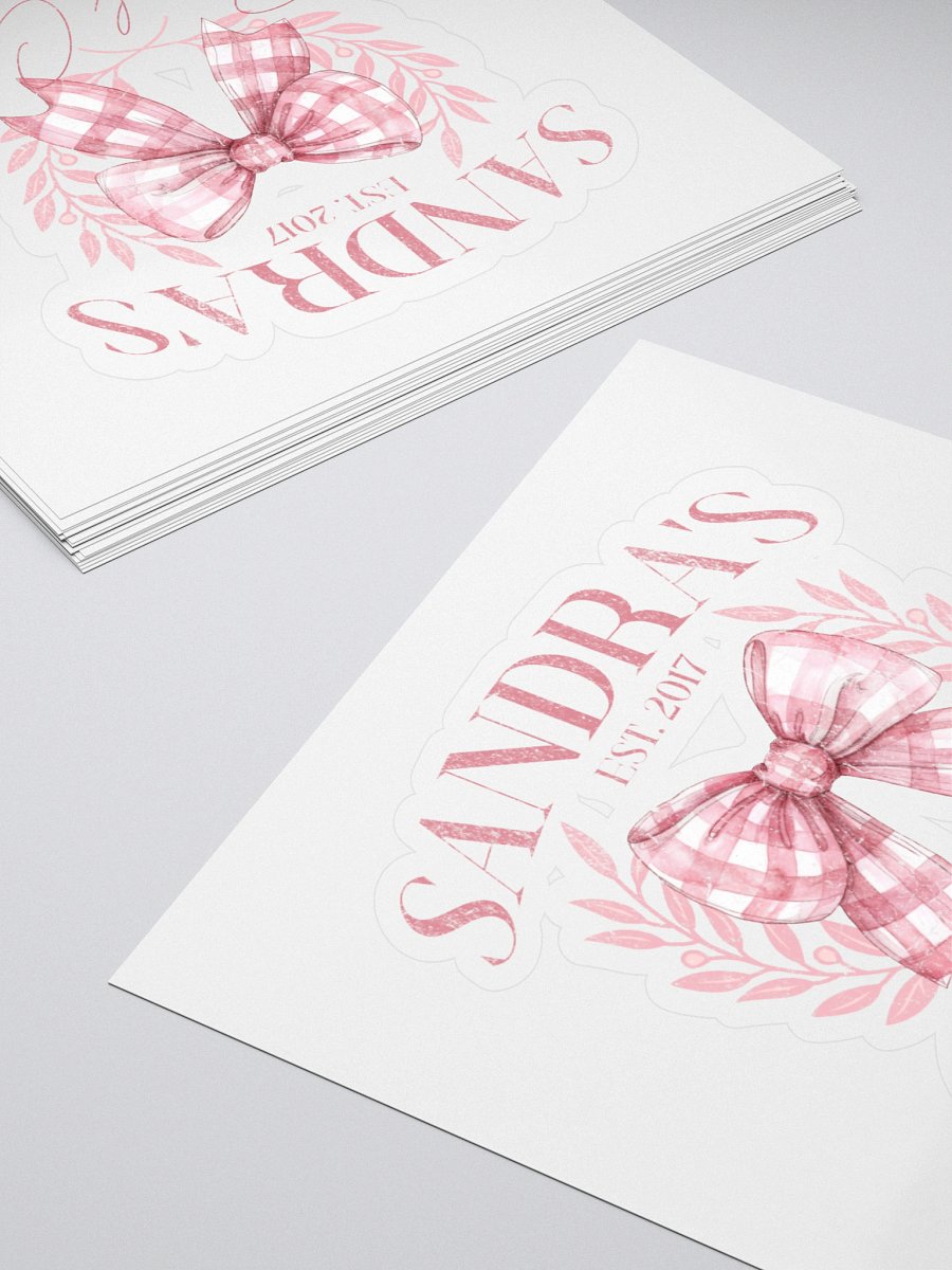 SANDRA'S Special Club Kiss Cut Stickers product image (4)