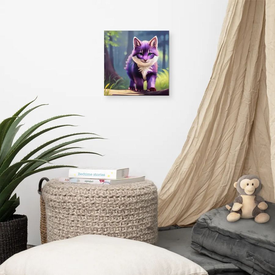 Cute Fox Digital Painting - v6 product image (7)